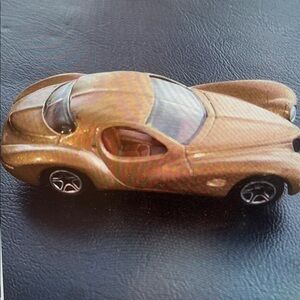 Gold Toy Car